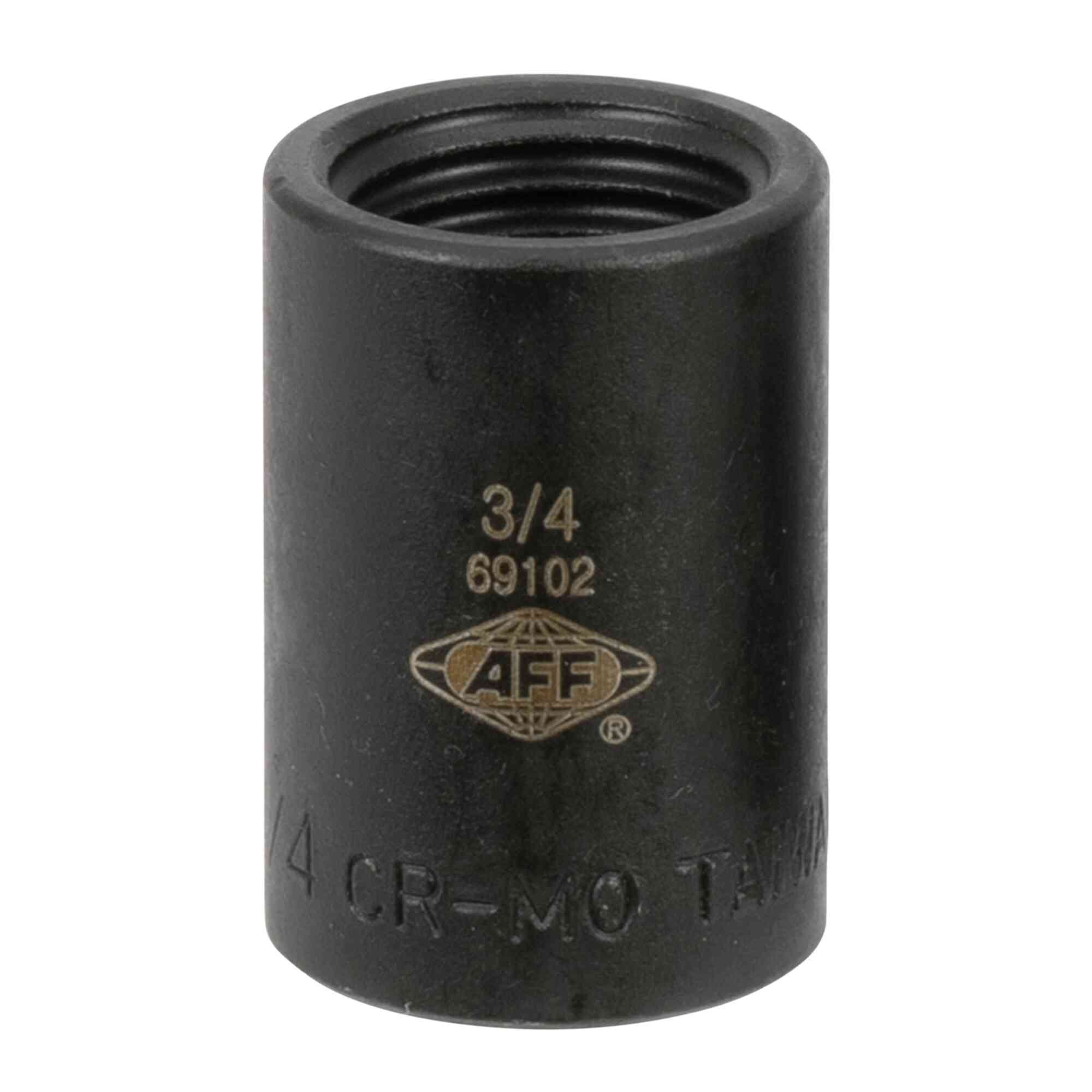 American Forge & Foundry Lug Nut Removal Socket — 1/2in. Drive, 3/4in., Reverse-Threaded, Chrome Molybdenum, Model# 69102
